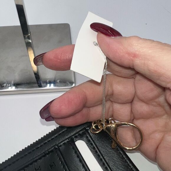 Halston Signature Faux Leather Card Wallet - Picture 7 of 7